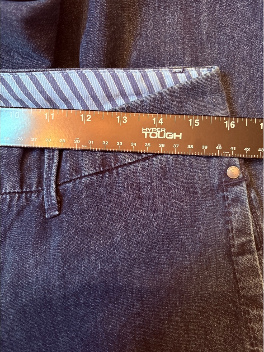 Façonnable Wide Leg Jeans 8 - Picture 5 of 7